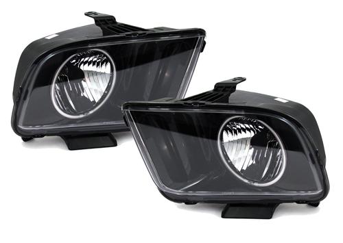 Headlights Ford mustang 2005-2009 (standard)
